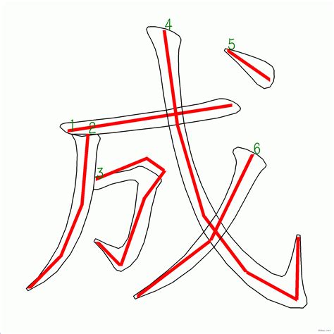 6劃字